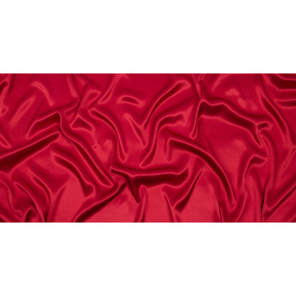 Sustainable Viscose Fluid Satin - Red - Mood Exclusive Elliana Collection