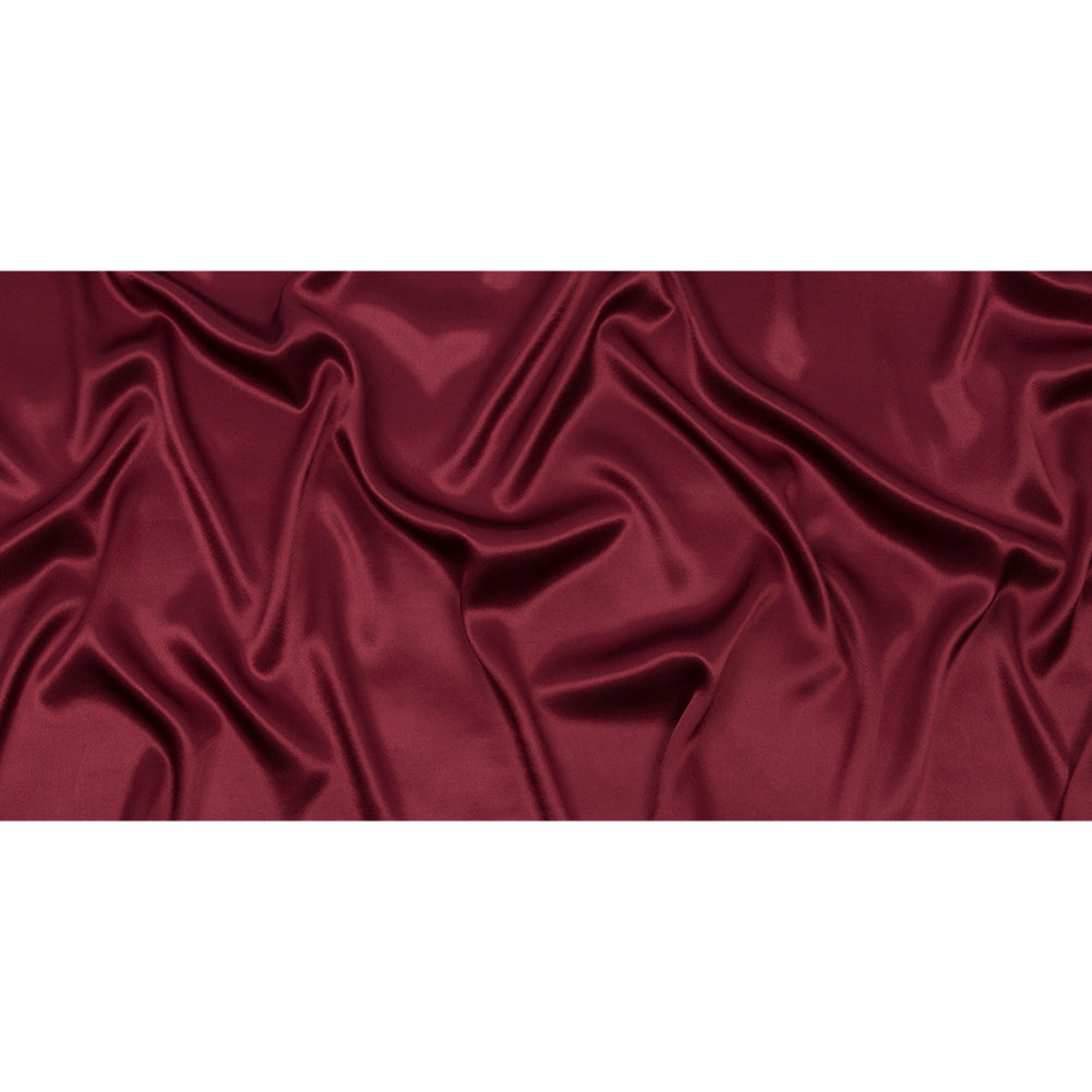 Sustainable Viscose Fluid Satin - Wine - Mood Exclusive Elliana Collection