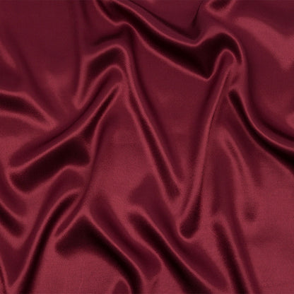 Sustainable Viscose Fluid Satin - Wine - Mood Exclusive Elliana Collection