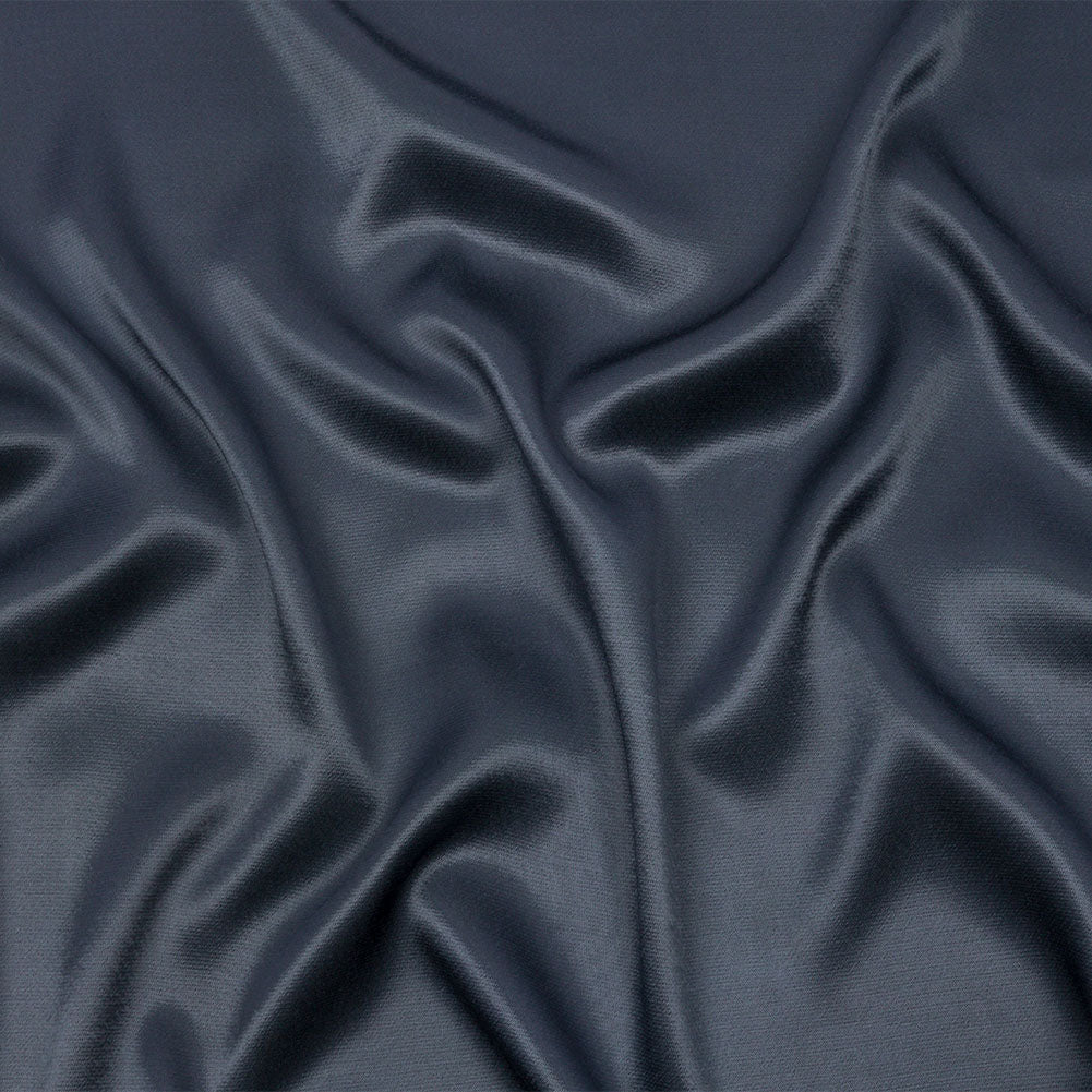 Sustainable Viscose Fluid Satin - Petrol - Mood Exclusive Elliana Collection