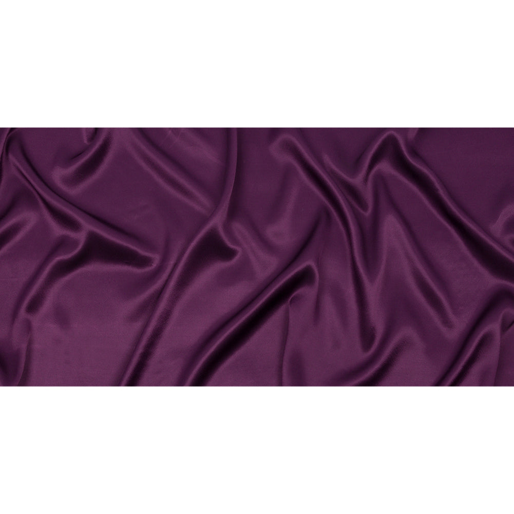 Sustainable Viscose Fluid Satin - Plum - Mood Exclusive Elliana Collection