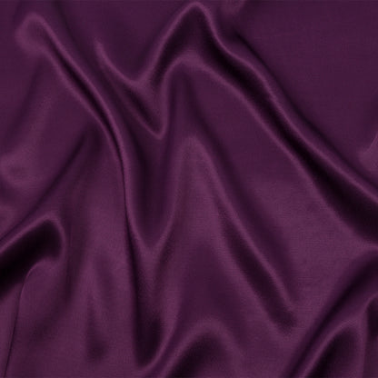 Sustainable Viscose Fluid Satin - Plum - Mood Exclusive Elliana Collection