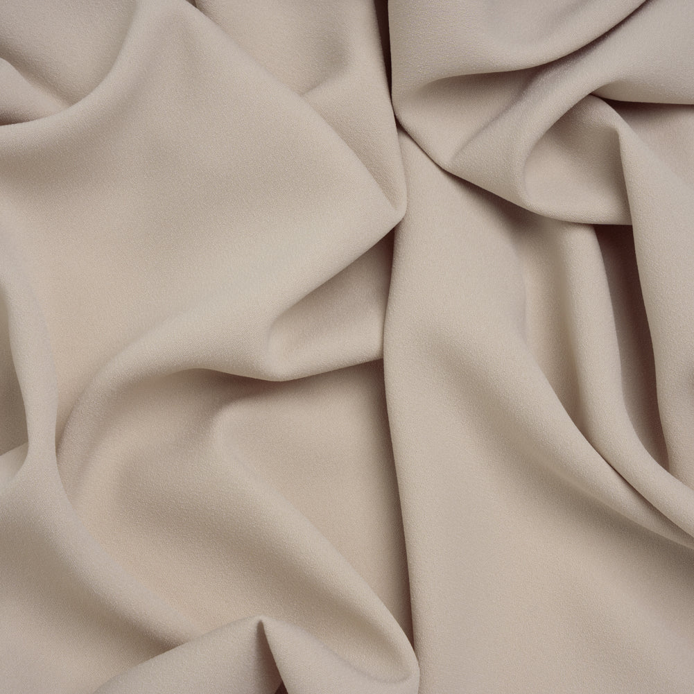 Luxe Recycled Polyester Crepe - Light Stone - Mood Exclusive Celastrina Collection
