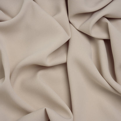 Luxe Recycled Polyester Crepe - Light Stone - Mood Exclusive Celastrina Collection