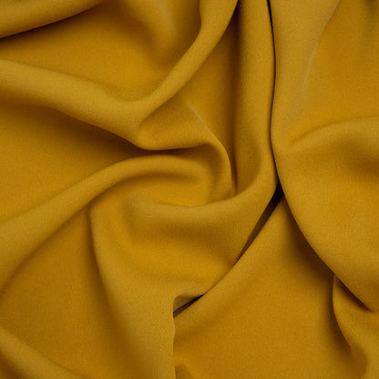 Luxe Recycled Polyester Crepe - Gold - Mood Exclusive Celastrina Collection