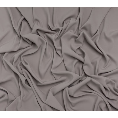 Luxe Recycled Polyester Crepe - Silver - Mood Exclusive Celastrina Collection