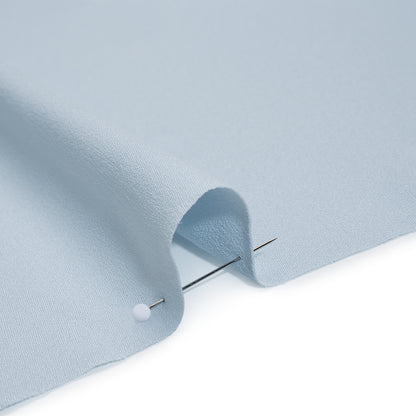 Luxe Recycled Polyester Crepe - Powder Blue - Mood Exclusive Celastrina Collection