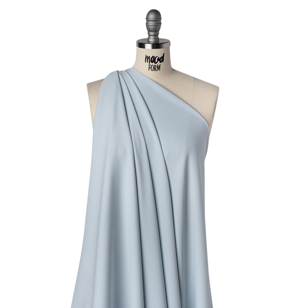 Luxe Recycled Polyester Crepe - Powder Blue - Mood Exclusive Celastrina Collection - Drape