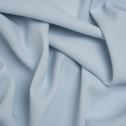 Luxe Recycled Polyester Crepe - Powder Blue - Mood Exclusive Celastrina Collection