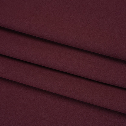 Luxe Recycled Polyester Crepe - Burgundy - Mood Exclusive Celastrina Collection