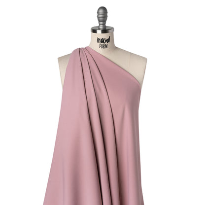 Luxe Recycled Polyester Crepe - Mauve - Mood Exclusive Celastrina Collection