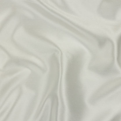 Olwyn Metallic White Double Faced Luxury Mikado