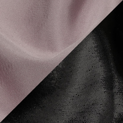 Olwyn Metallic Black and Dawn Pink Double Faced Luxury Mikado
