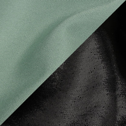 Olwyn Metallic Black and Glass Sea Double Faced Luxury Mikado