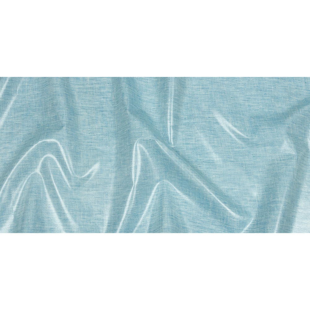 Light Blue Linen Oilcloth Full