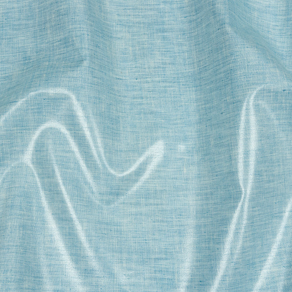 Light Blue Linen Oilcloth