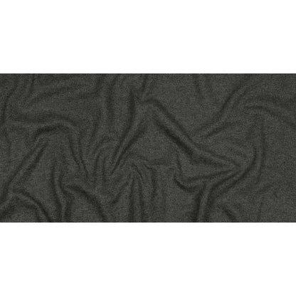 Famous Designer Heathered Gray Blended Wool Double Knit