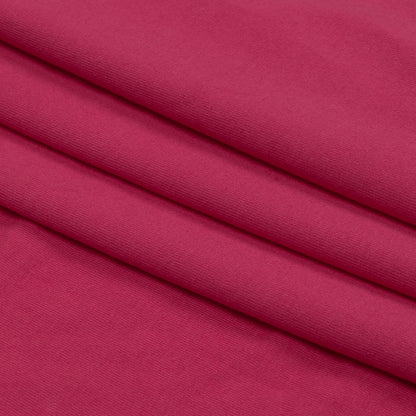 Magenta Cotton Jersey Folded
