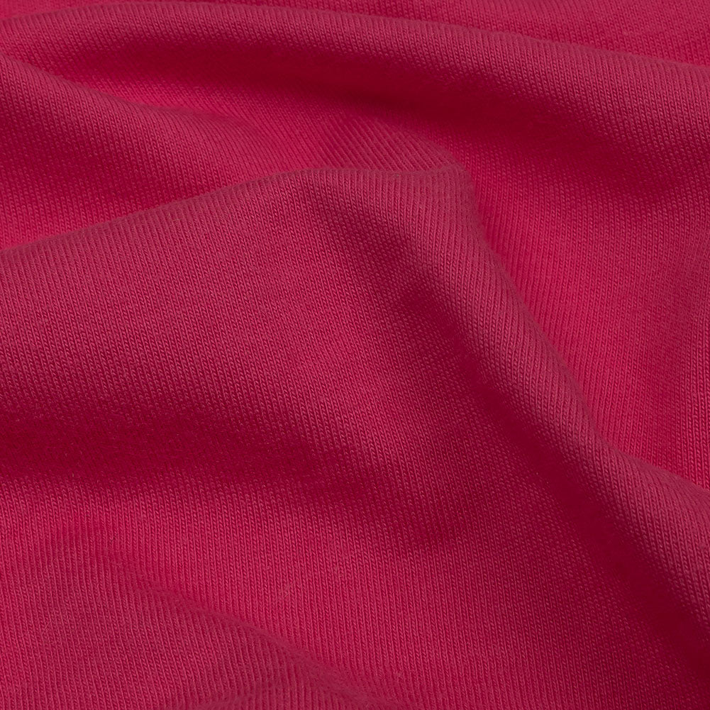 Magenta Cotton Jersey Detail