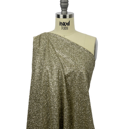 Double Faced Glitter Tulle - Champagne - Gala Collection