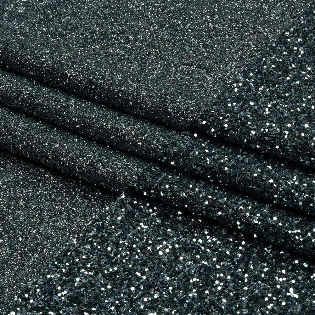 Double Faced Glitter Tulle - Gunmetal - Gala Collection