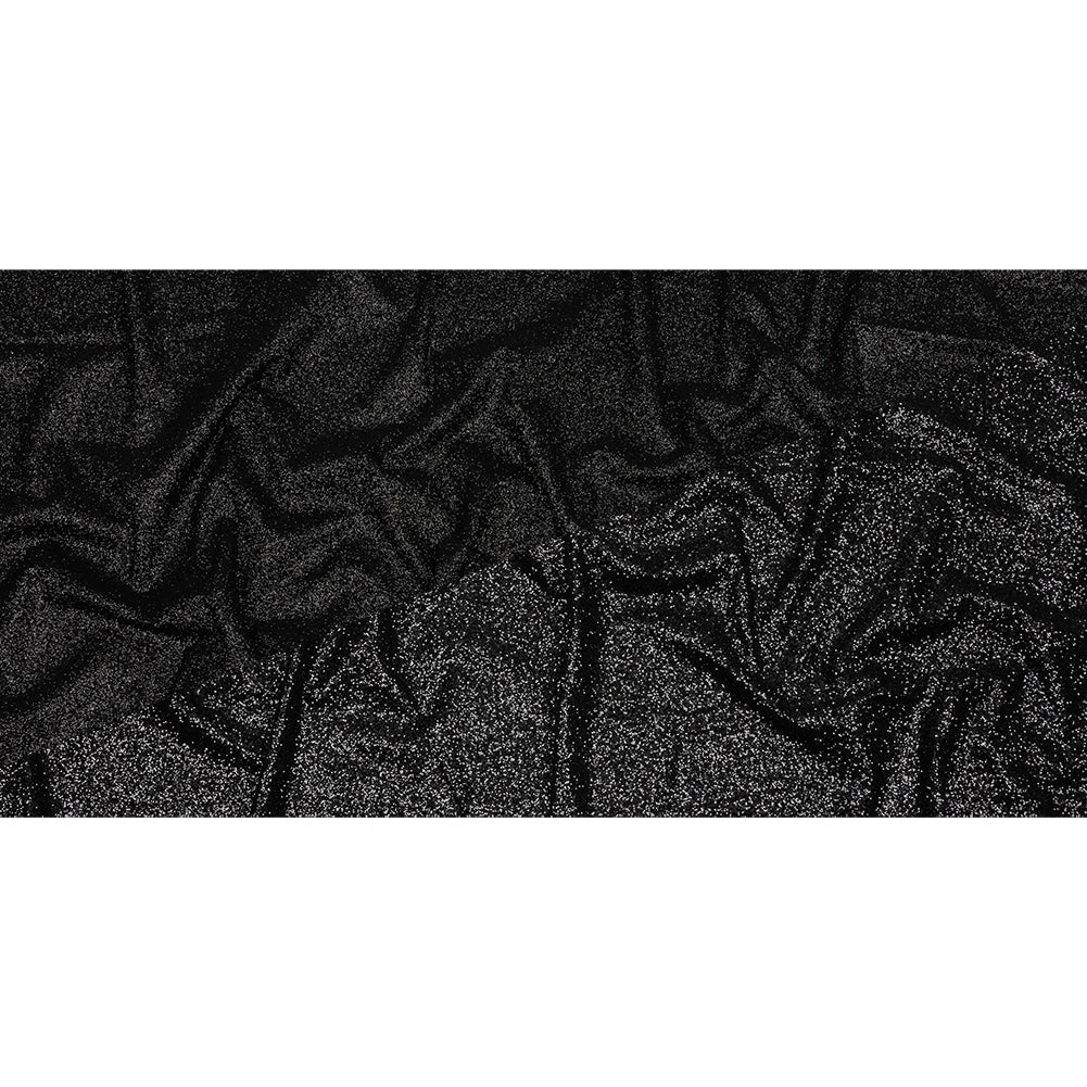 Double Faced Glitter Tulle - Black - Gala Collection - Full