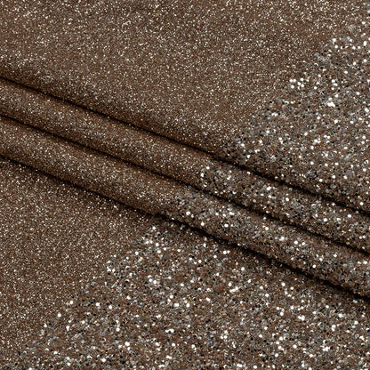 Double Faced Glitter Tulle - Rose Gold and Silver - Gala Collection