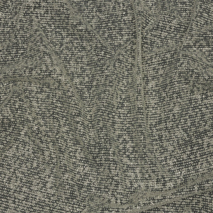 Glitter Tulle - Sugar Swizzle and Silver Abstract Striations - Flare Collection