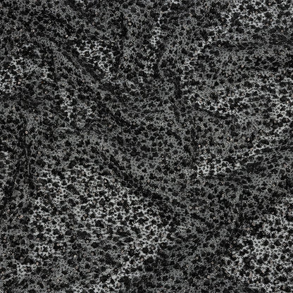 3D Glitter Tulle - Black Puffy Spots