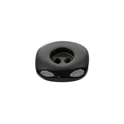 Smoked Iridescent Deepwell 2-Hole Plastic Button - 32L/20mm Folded