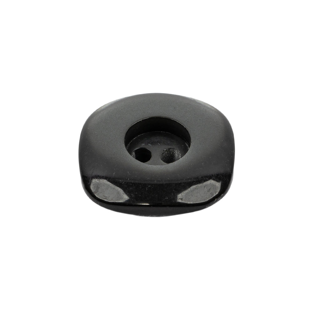 Smoked Iridescent Deepwell 2-Hole Plastic Button - 36L/23mm Folded