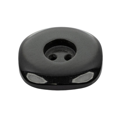 Smoked Iridescent Deepwell 2-Hole Plastic Button - 44L/28mm Folded