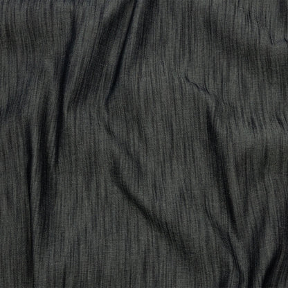 Italian Muted Indigo Striated Lightweight Cotton Denim