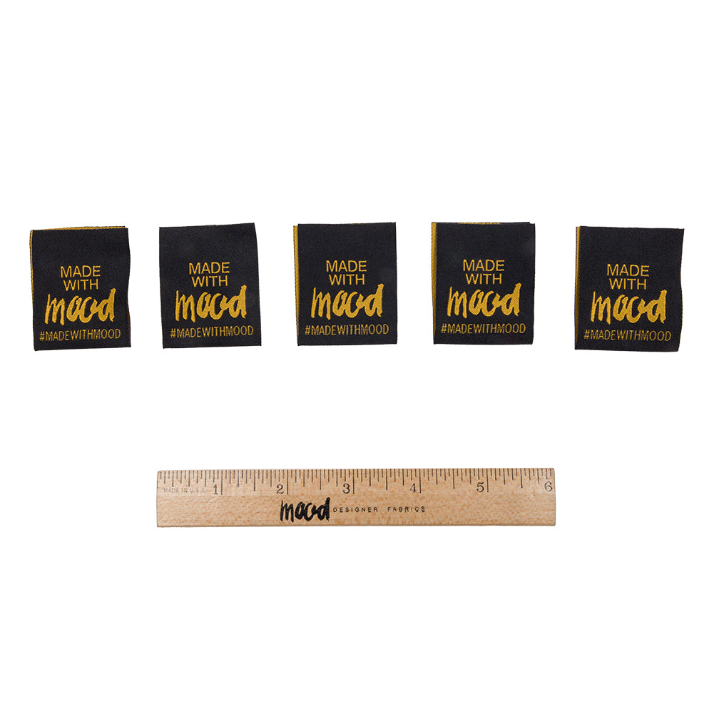 Made with Mood Sew-in Woven Labels - 5 Pieces Full