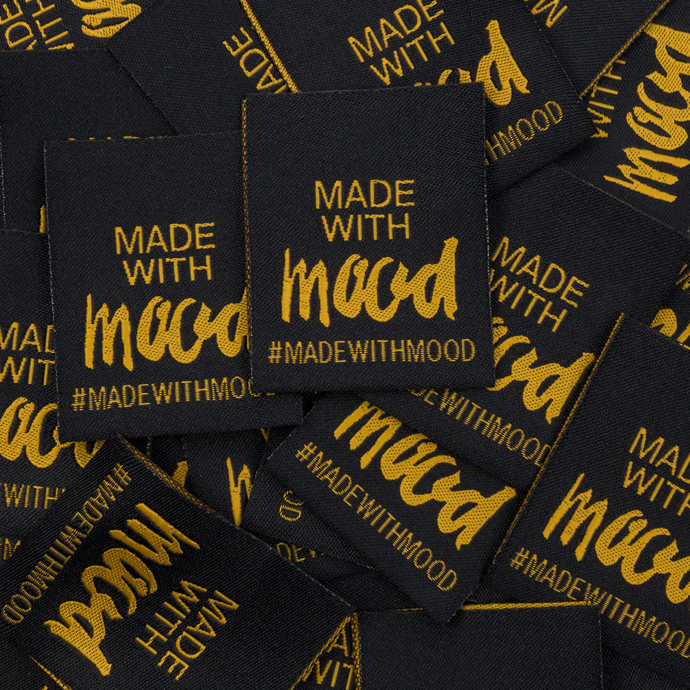 Made with Mood Sew-in Woven Labels - 5 Pieces Drape