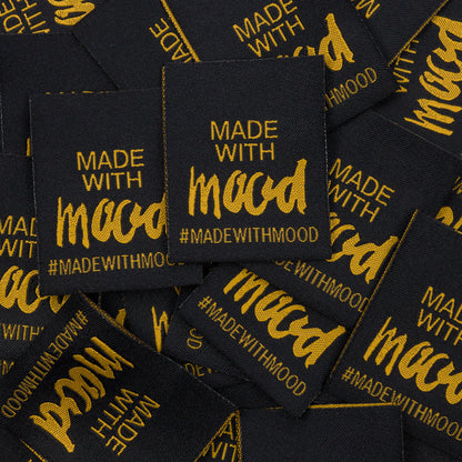 Made with Mood Sew-in Woven Labels - 5 Pieces Drape