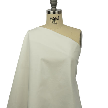 Rag & Bone Off White Stretch Cotton Twill Drape