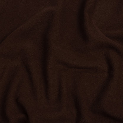 Wool and Cashmere Coating Made in Italy - Chocolate - Alberini Collection