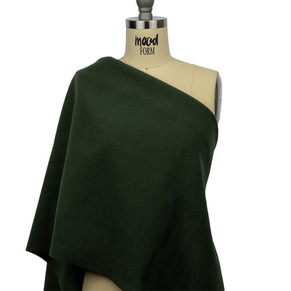 Wool and Cashmere Coating Made in Italy - Olive - Alberini Collection