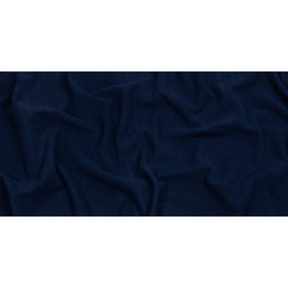 Wool and Cashmere Coating Made in Italy - Navy - Alberini Collection