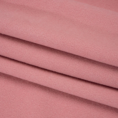 Wool and Cashmere Coating Made in Italy - Dusty Orchid - Alberini Collection