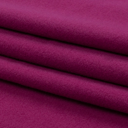 Wool and Cashmere Coating Made in Italy - Rose Violet - Alberini Collection