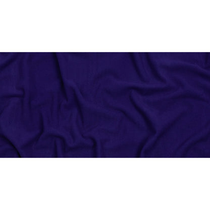Wool and Cashmere Coating Made in Italy - Blue Violet - Alberini Collection