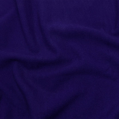 Wool and Cashmere Coating Made in Italy - Blue Violet - Alberini Collection
