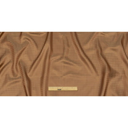 Houndstooth Jacquard Lining - Beige Tonal