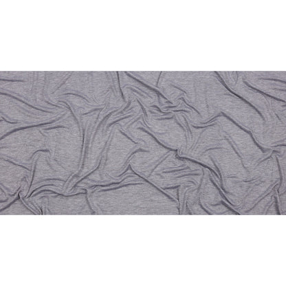 Heathered Gray Stretch Rayon Jersey Full
