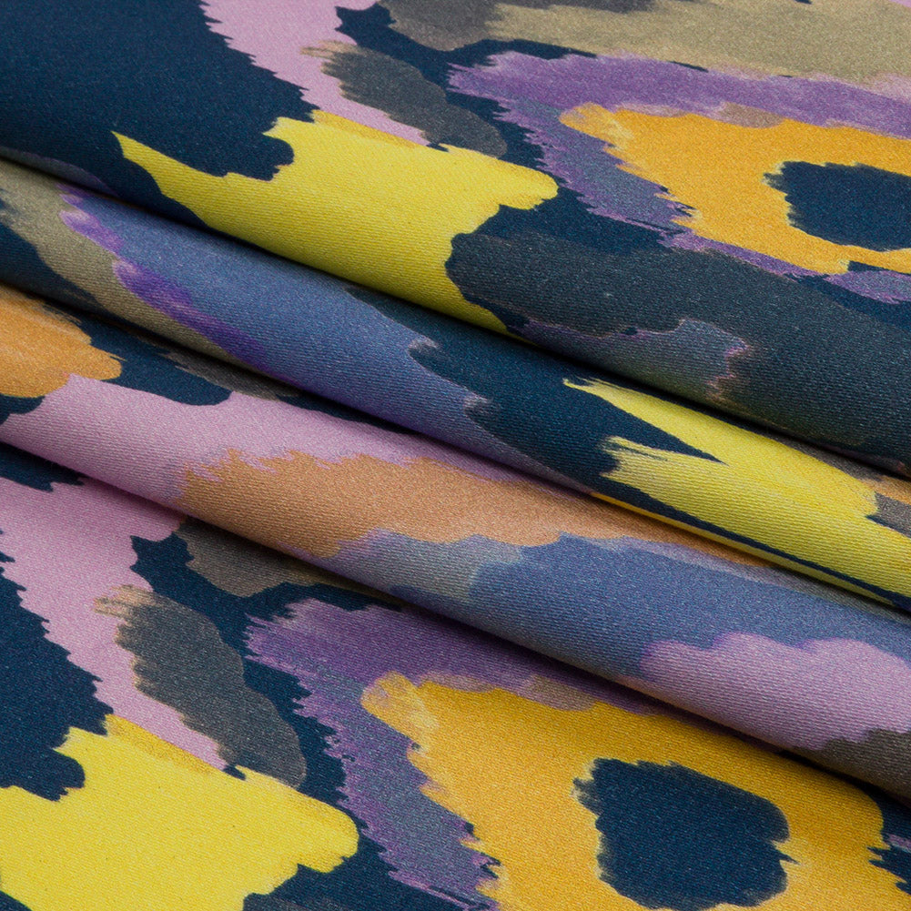 Mood Exclusive Blue Life Outside Stretch Cotton Sateen Folded