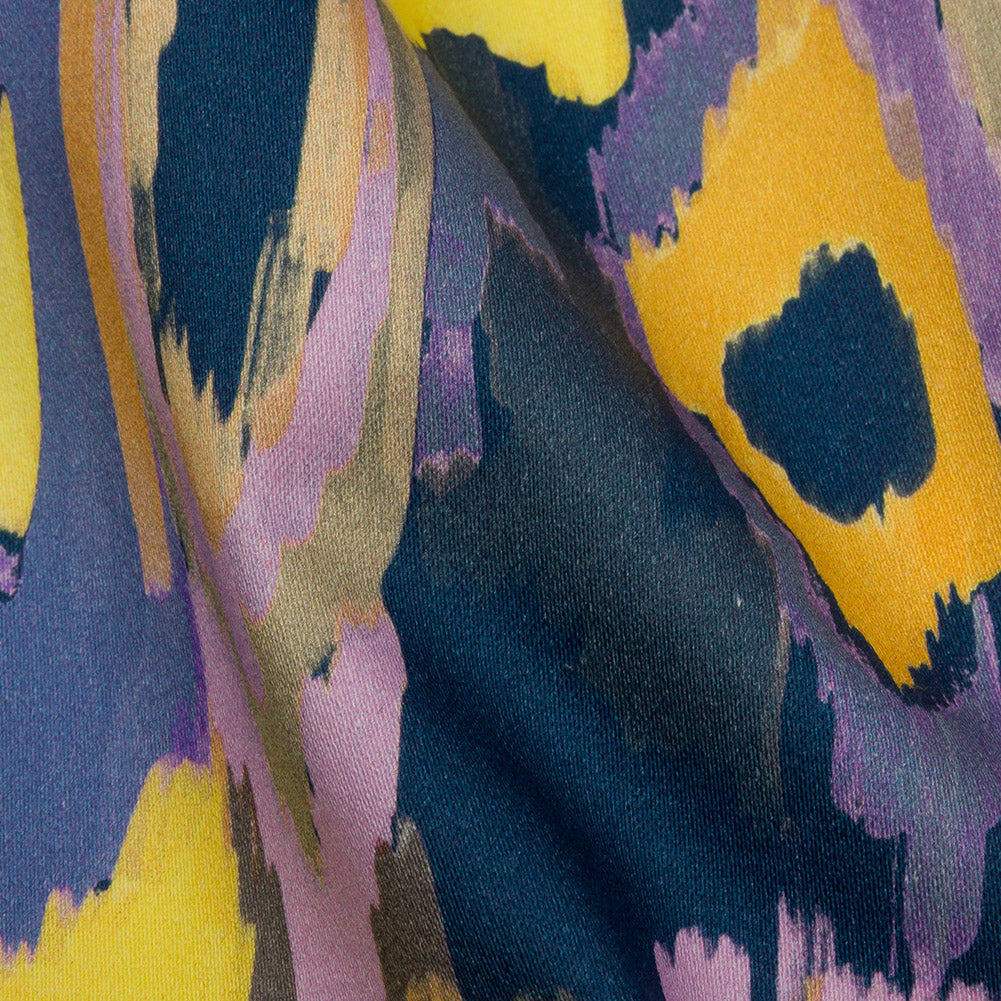 Mood Exclusive Blue Life Outside Stretch Cotton Sateen Detail