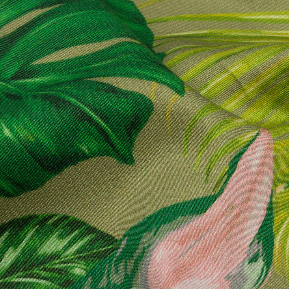 Mood Exclusive Be Leaf in Me Stretch Cotton Sateen Detail