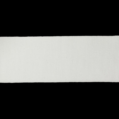 Ivory Stretch Grosgrain Trim - 1.625" Detail